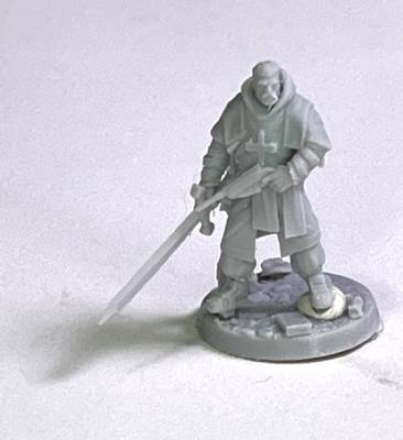 Trench Priest with Sword & Pistol